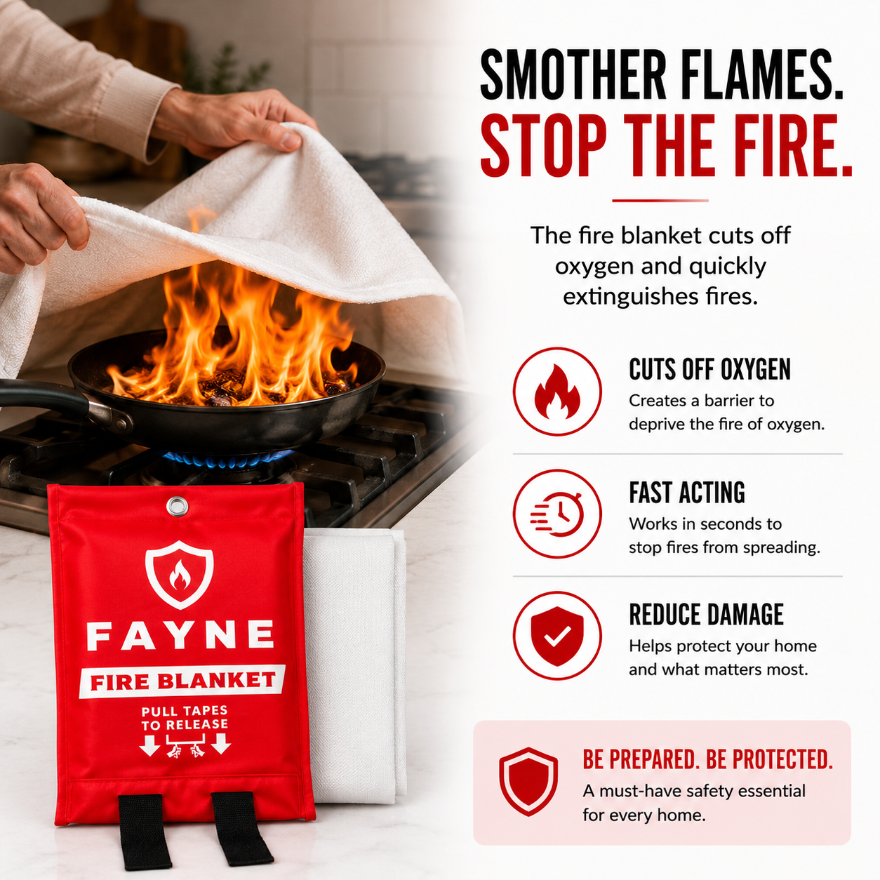 Emergency Fire Blanket
