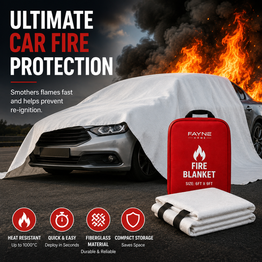 Emergency Vehicle Fire Blanket