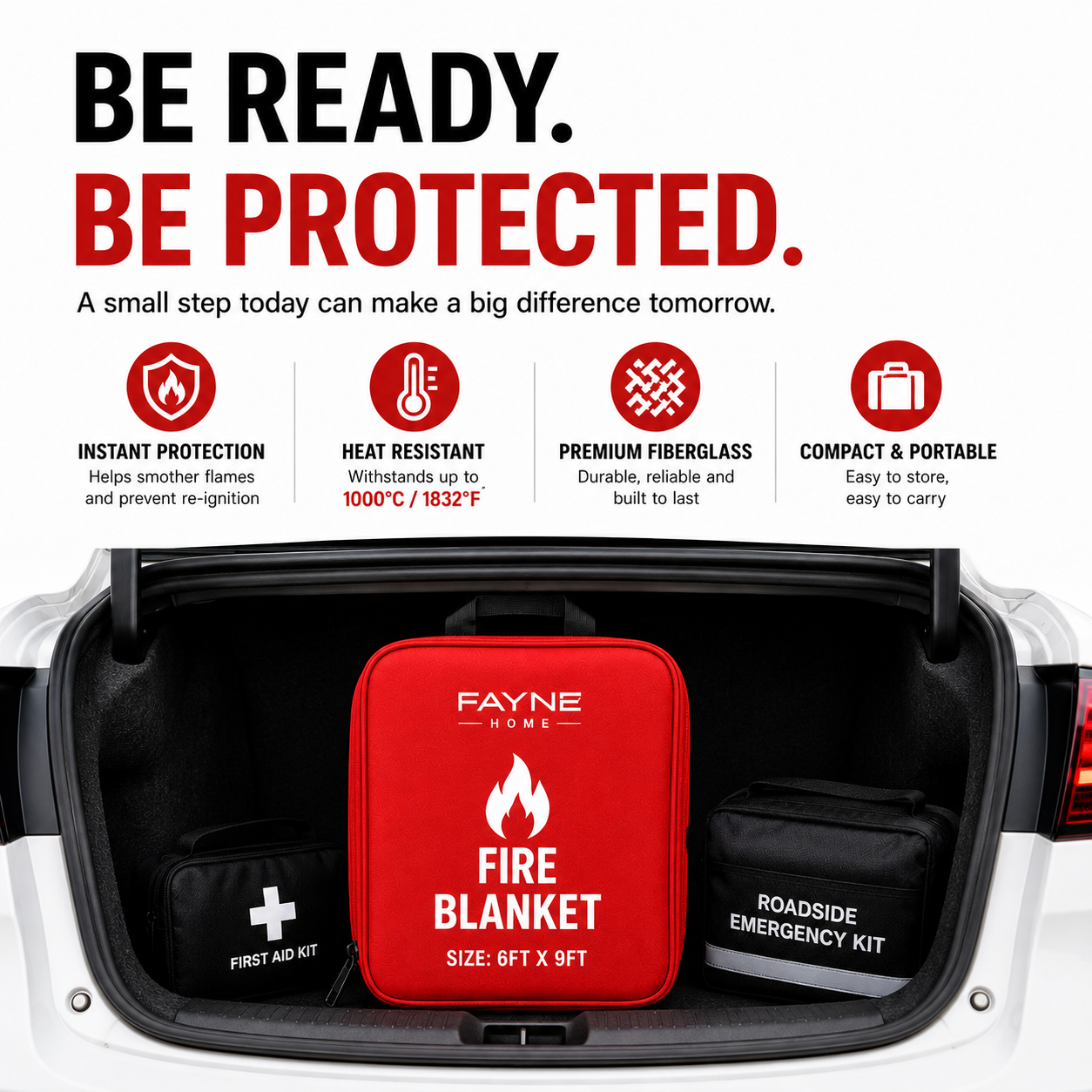 Emergency Vehicle Fire Blanket