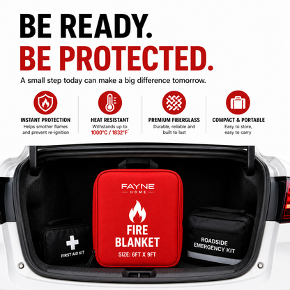Emergency Vehicle Fire Blanket